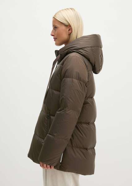 winterjacke daune parka braun damen marcopolo rosenheim